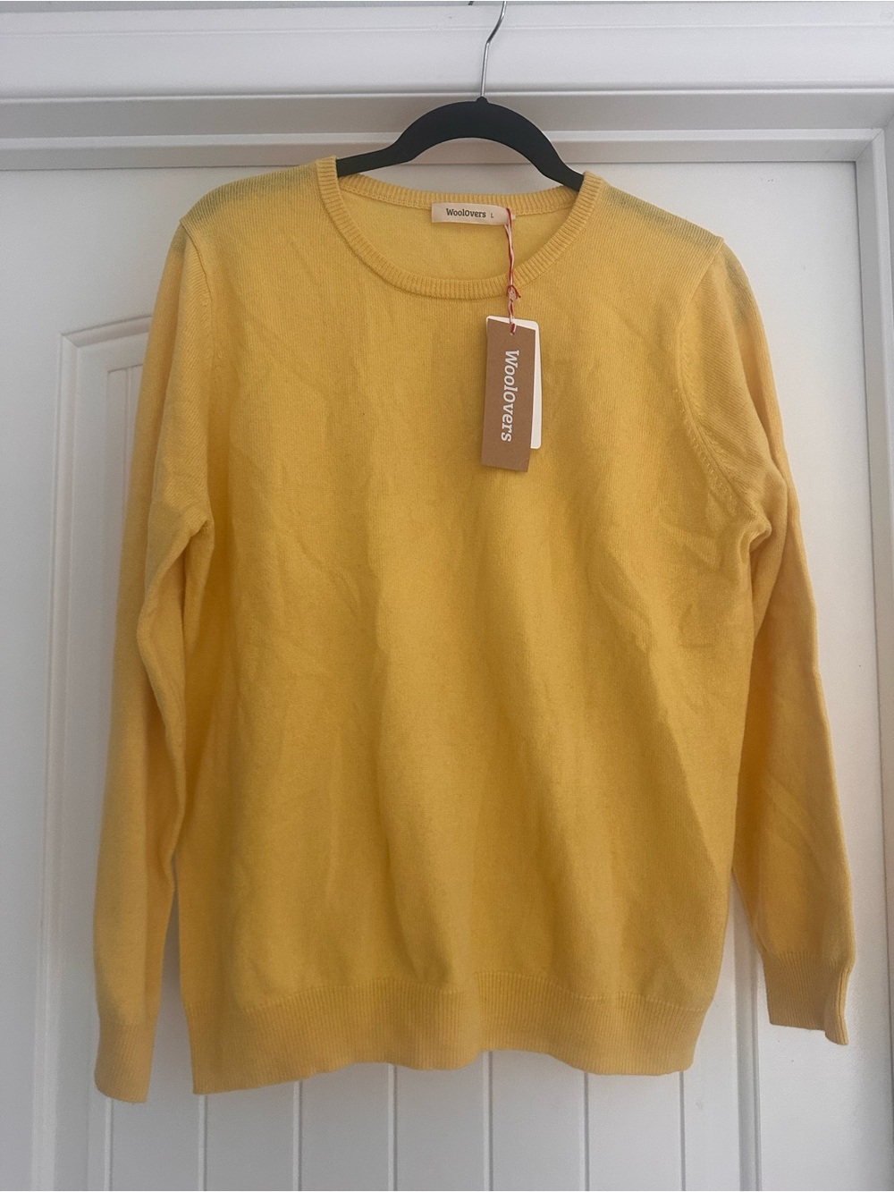 Women’s Crew Neck Sweater in Yellow